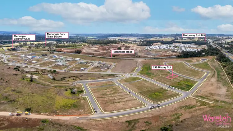 Second view of Homely land listing, 218 Biscay Circuit, Menangle Park NSW 2563