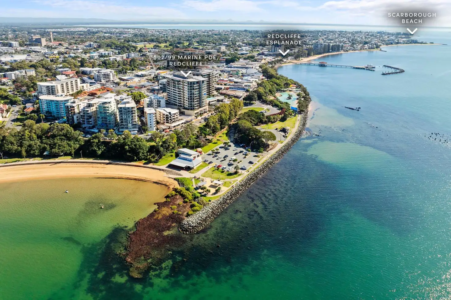 Main view of Homely apartment listing, 502/99 Marine Parade, Redcliffe QLD 4020