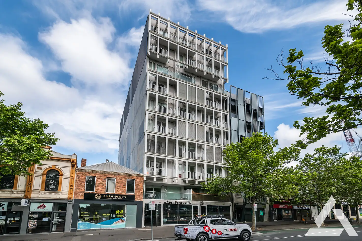Main view of Homely apartment listing, 402/589 Elizabeth Street, Melbourne VIC 3000