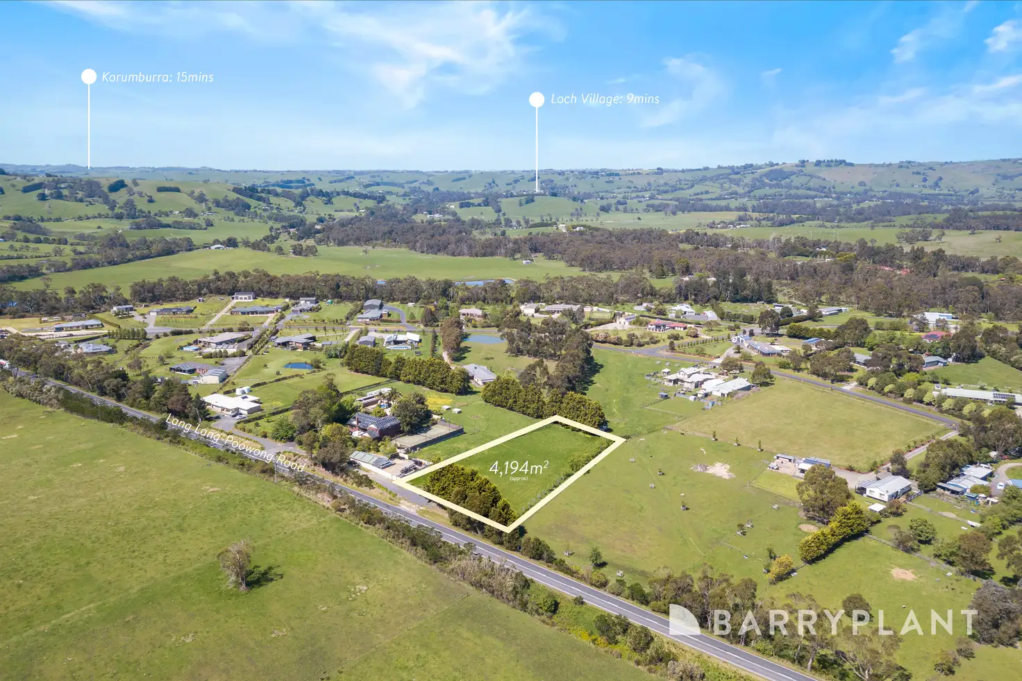 Main view of Homely land listing, 418 Lang Lang - Poowong Road, Nyora VIC 3987