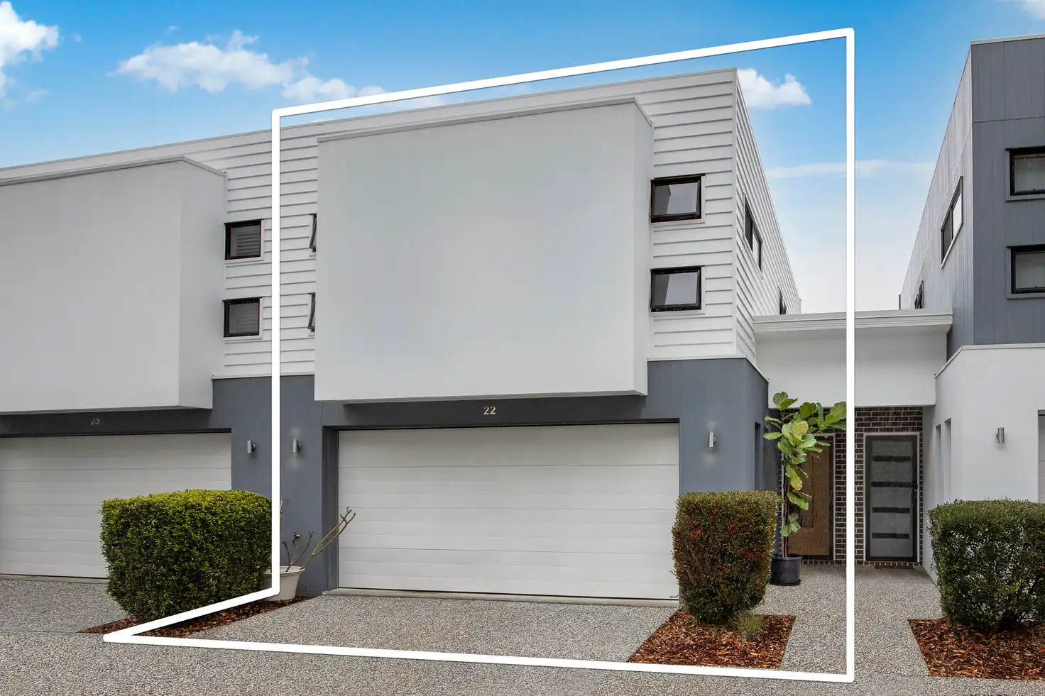 Main view of Homely townhouse listing, 22/7 Border Drive North Drive, Currumbin Waters QLD 4223