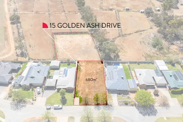 Main view of Homely land listing, 15 Golden Ash Drive, Mildura VIC 3500