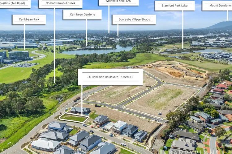 Second view of Homely land listing, 80 Bankside Boulevard, Rowville VIC 3178