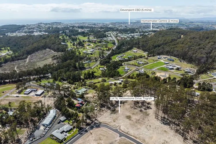 Main view of Homely land listing, LOT 16 Yellowstone Drive, Tugrah TAS 7310