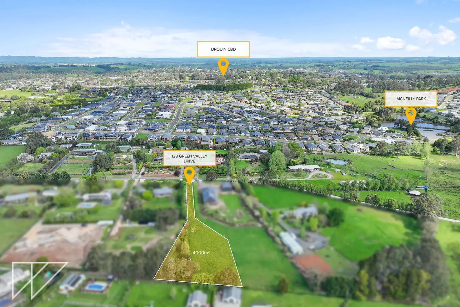 Main view of Homely land listing, 12B Green Valley Drive, Drouin VIC 3818