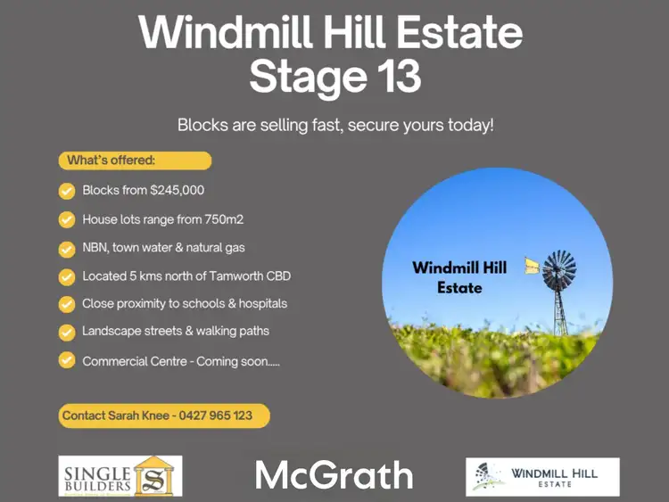 Windmill Hill Estate - Stage 13, Tamworth NSW 2340