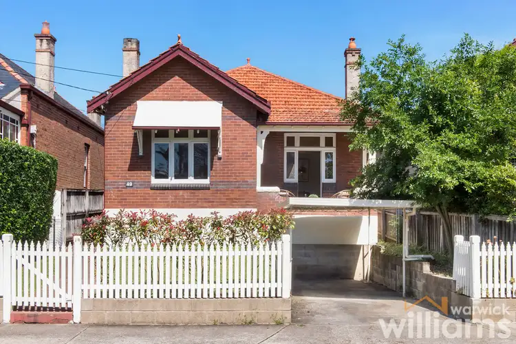 Main view of Homely house listing, 49 Bowman Street, Drummoyne NSW 2047