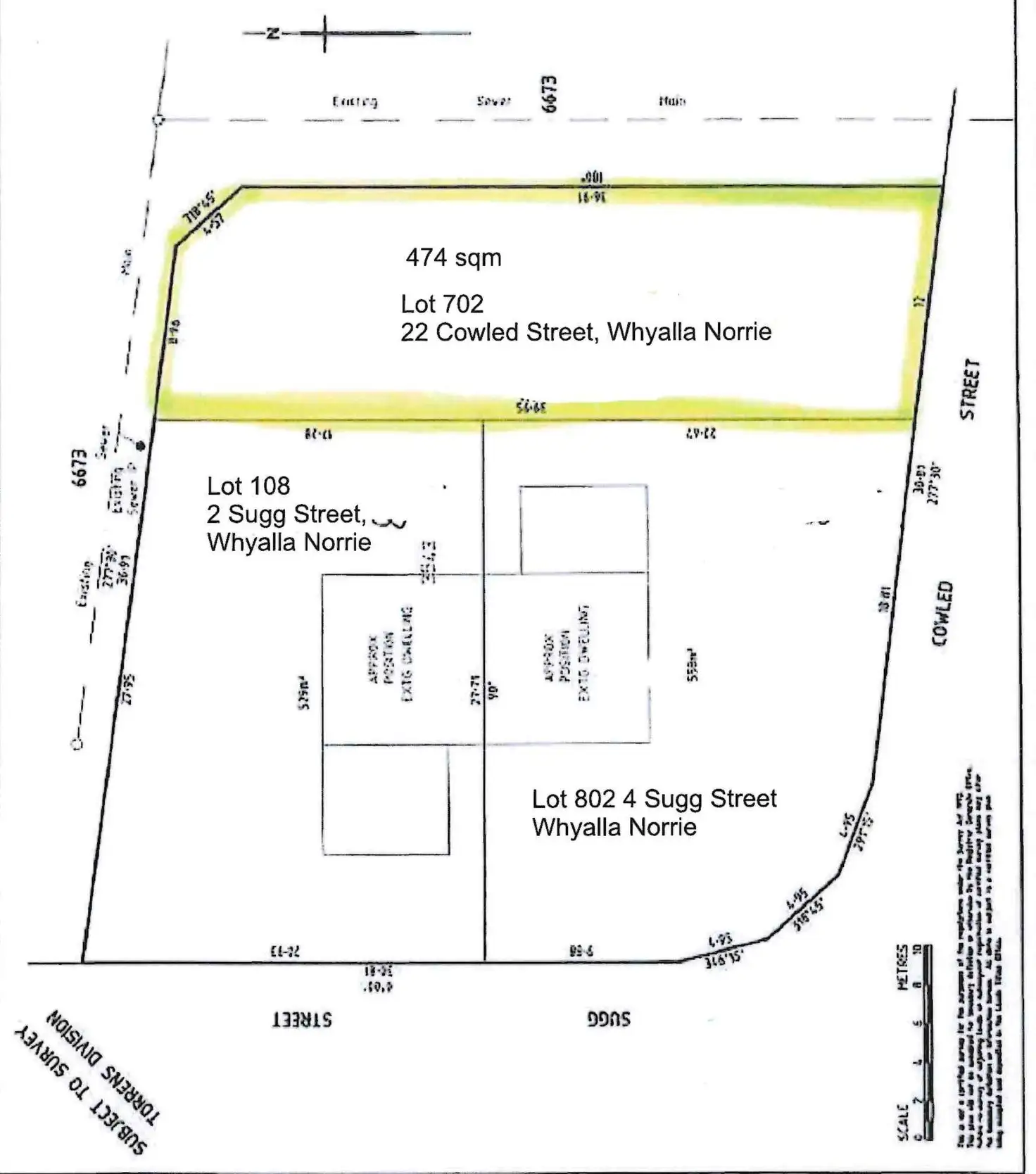 Main view of Homely land listing, LOT 702, 22 Cowled Street, Whyalla Norrie SA 5608