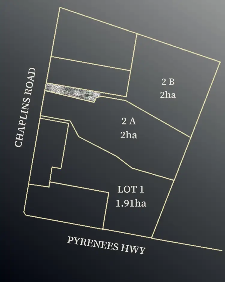 LOT Lot 1, Lot, 26 Chaplins Road, Carisbrook VIC 3464