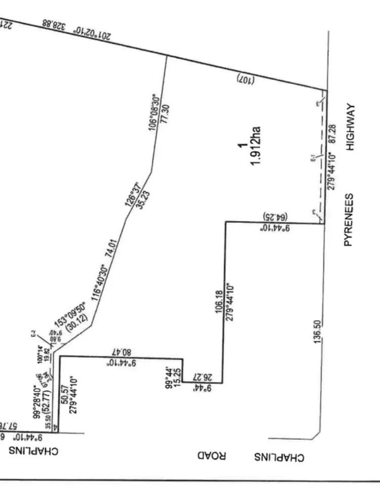 Second view of Homely land listing, LOT Lot 1, 26 Chaplins Road, Carisbrook VIC 3464