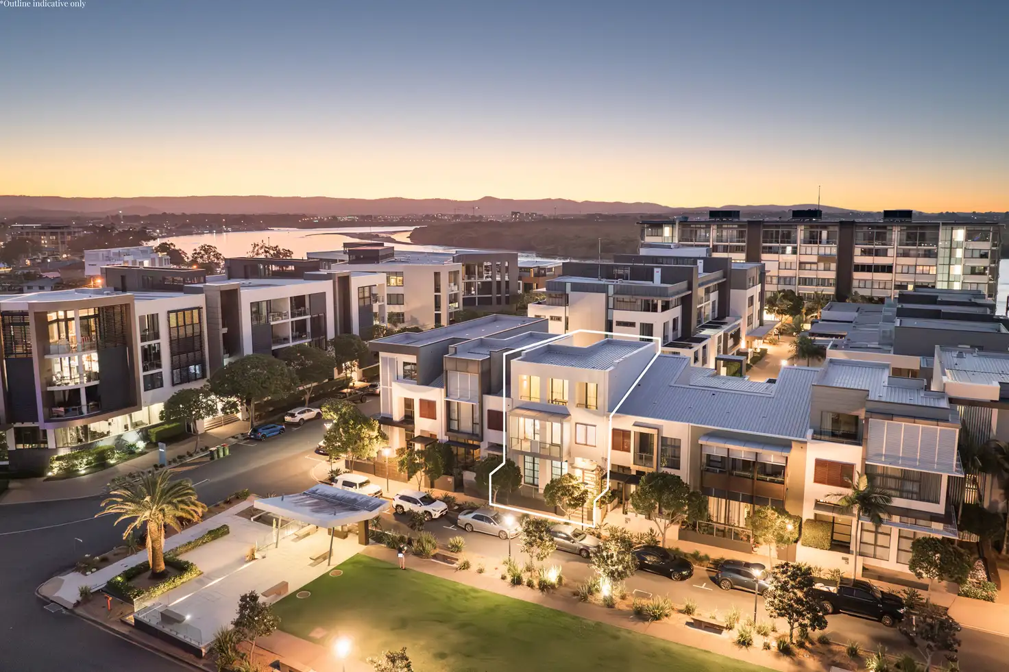 Main view of Homely townhouse listing, 12 Salacia Drive, Paradise Point QLD 4216