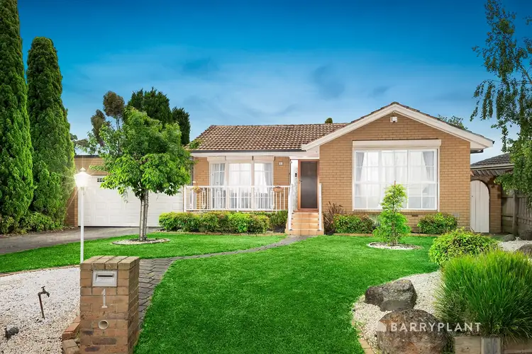 Main view of Homely house listing, 1 Ashton Close, Mill Park VIC 3082