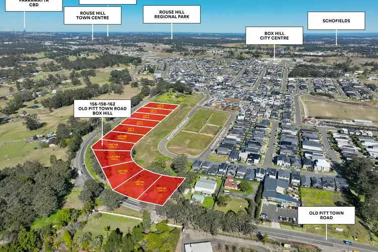 Second view of Homely land listing, LOT 4+5, 156+158-16 Old Pitt Town Road, Box Hill NSW 2765