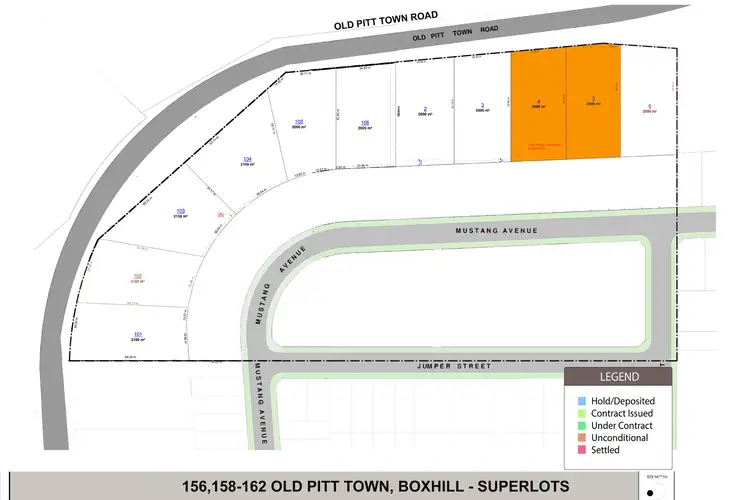 Third view of Homely land listing, LOT 4+5, 156+158-16 Old Pitt Town Road, Box Hill NSW 2765