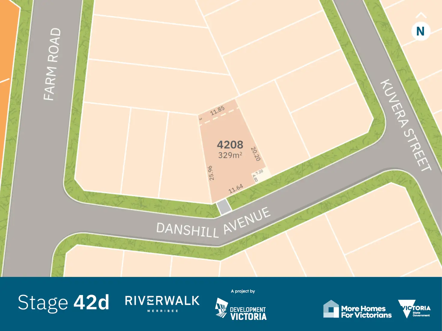 Main view of Homely land listing, LOT 4208 Danshill Avenue, Werribee VIC 3030