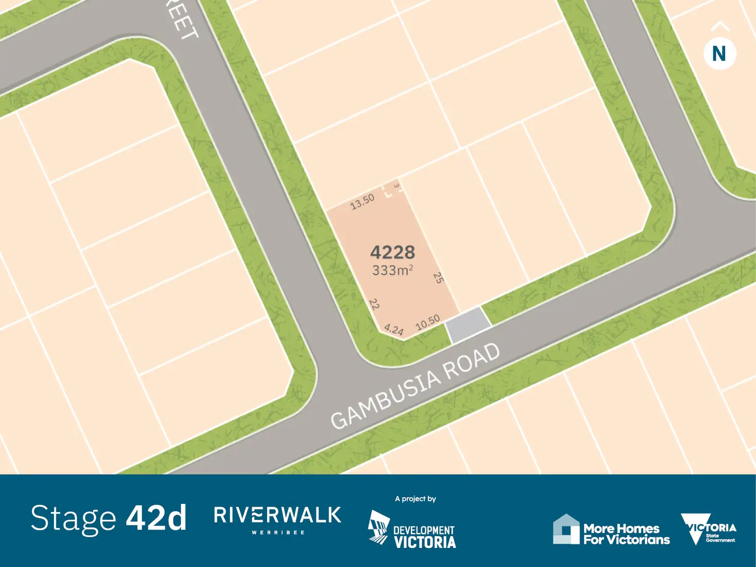 Main view of Homely land listing, LOT 4228 Gambusia Road, Werribee VIC 3030