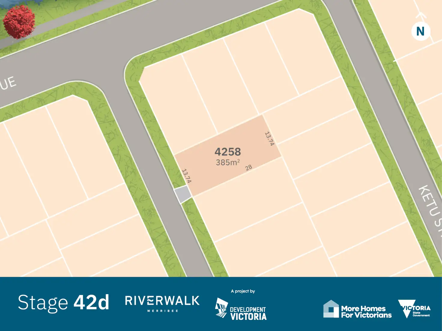 Main view of Homely land listing, LOT 4258 Toby Street, Werribee VIC 3030