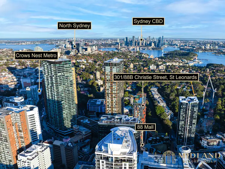 Second view of Homely apartment listing, 301/88B Christie Street, St Leonards NSW 2065