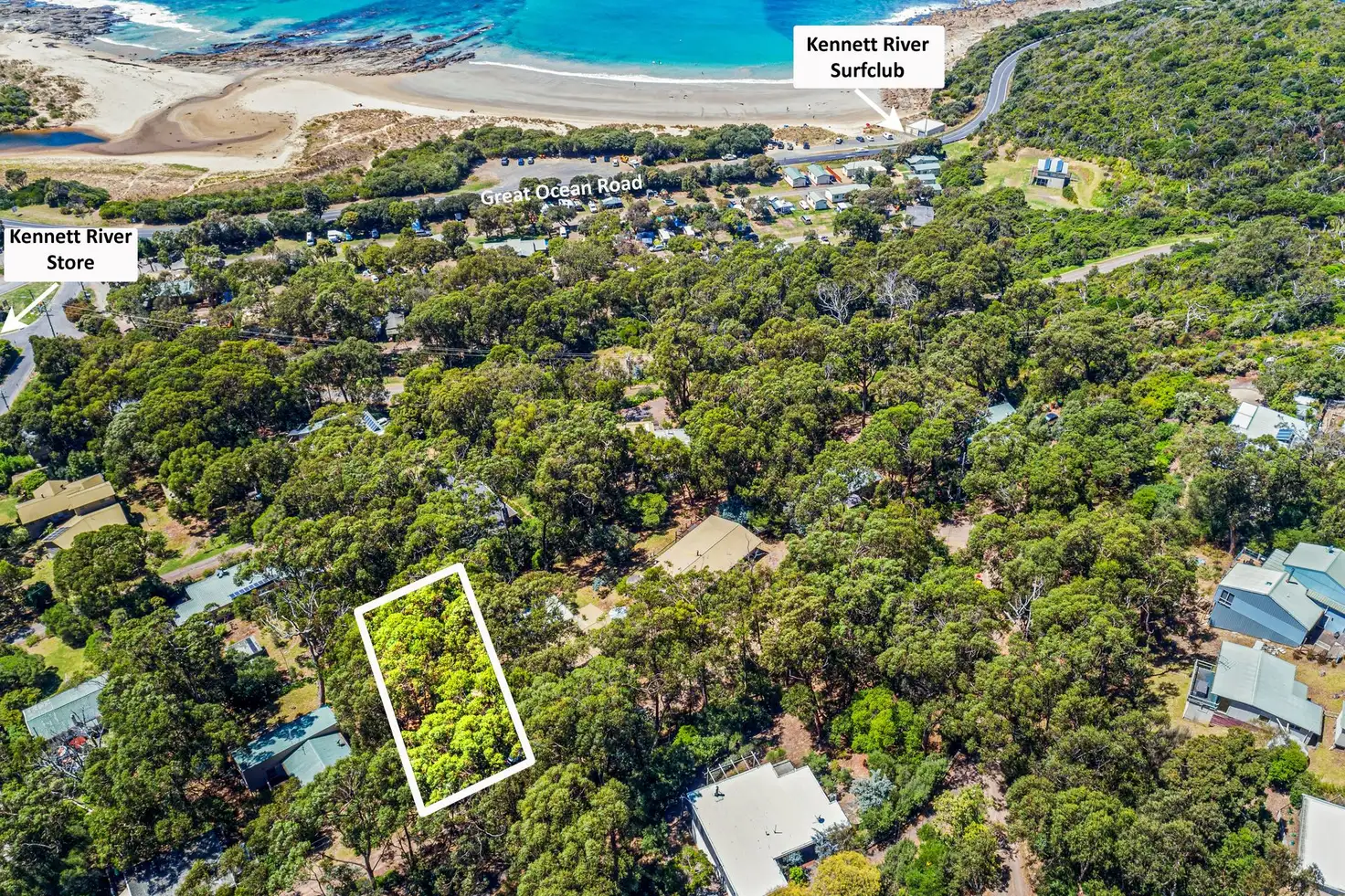 Main view of Homely land listing, 11 Hawdon Avenue, Kennett River VIC 3234