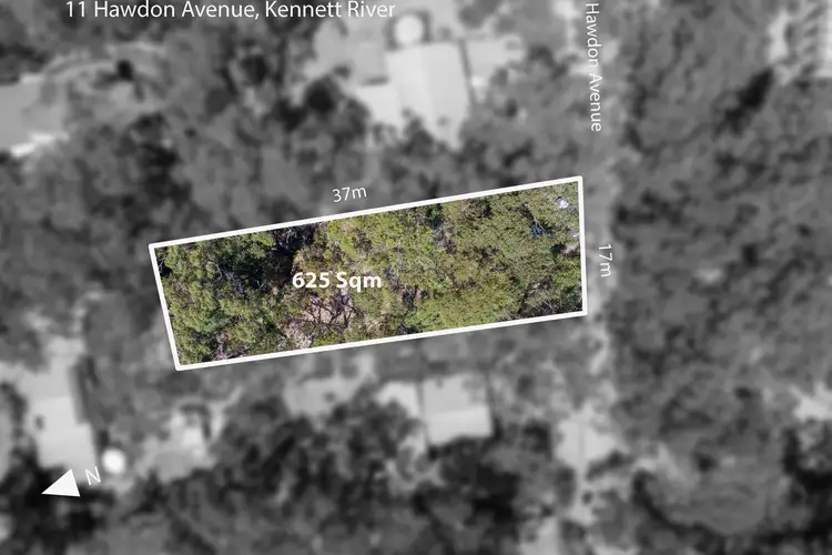 Second view of Homely land listing, 11 Hawdon Avenue, Kennett River VIC 3234