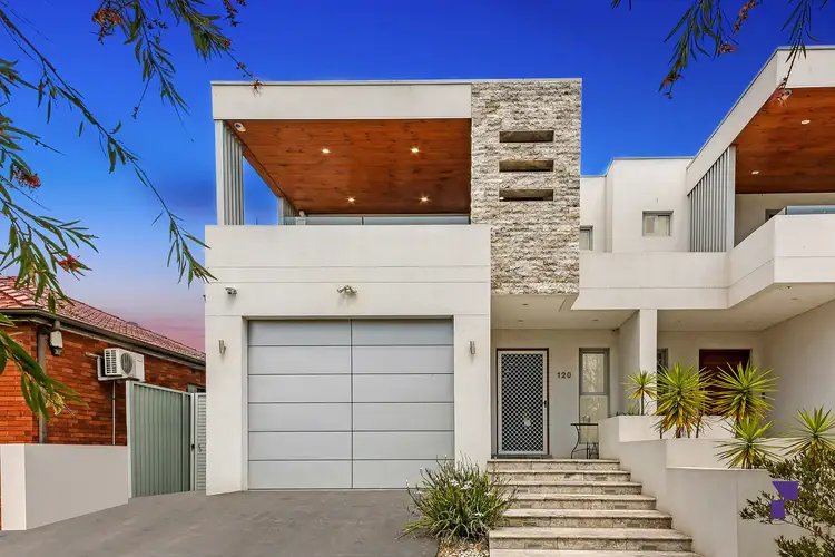 Main view of Homely semi-detached listing, 120 Macquarie Street, Greenacre NSW 2190