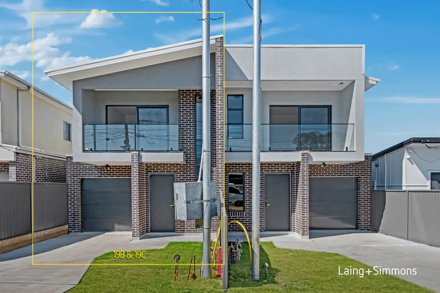Main view of Homely semi-detached listing, 19b & 19c Queen Street, Guildford NSW 2161