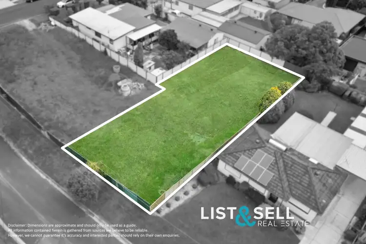 Second view of Homely land listing, 8A First Avenue, Macquarie Fields NSW 2564