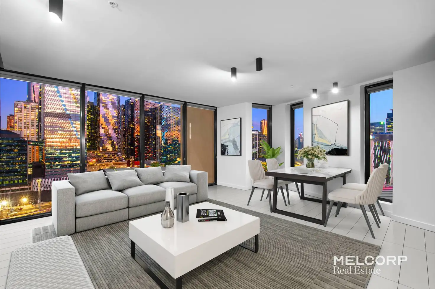 Main view of Homely apartment listing, 1411/673 La Trobe Street, Docklands VIC 3008
