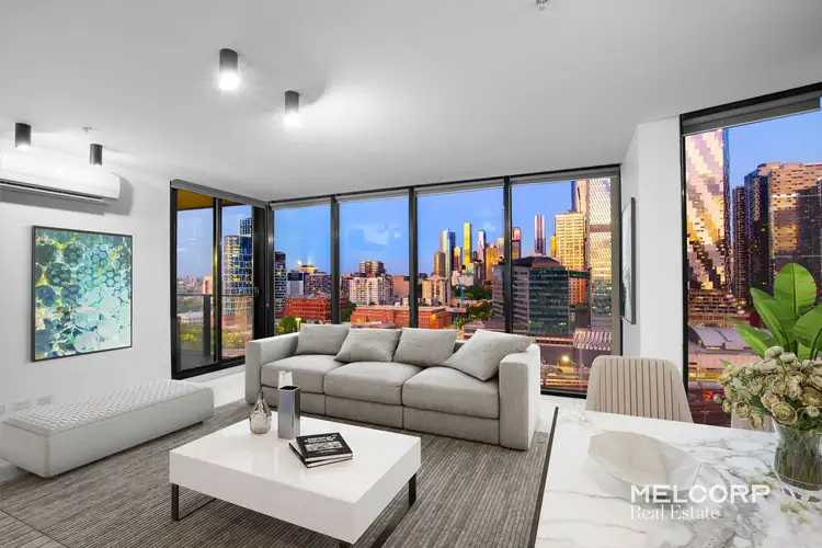 Second view of Homely apartment listing, 1411/673 La Trobe Street, Docklands VIC 3008