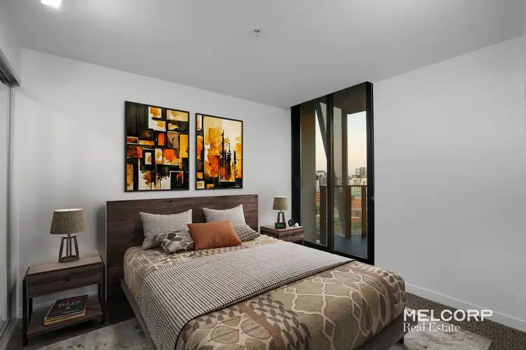 Fifth view of Homely apartment listing, 1411/673 La Trobe Street, Docklands VIC 3008