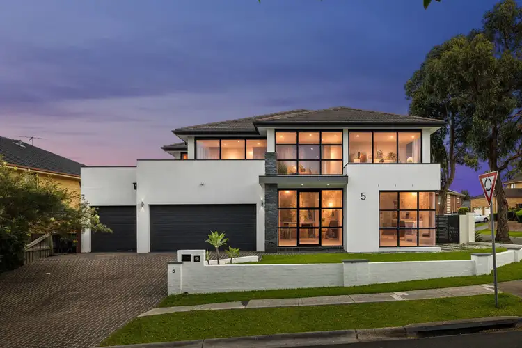 Main view of Homely house listing, 5 Brampton Drive, Beaumont Hills NSW 2155