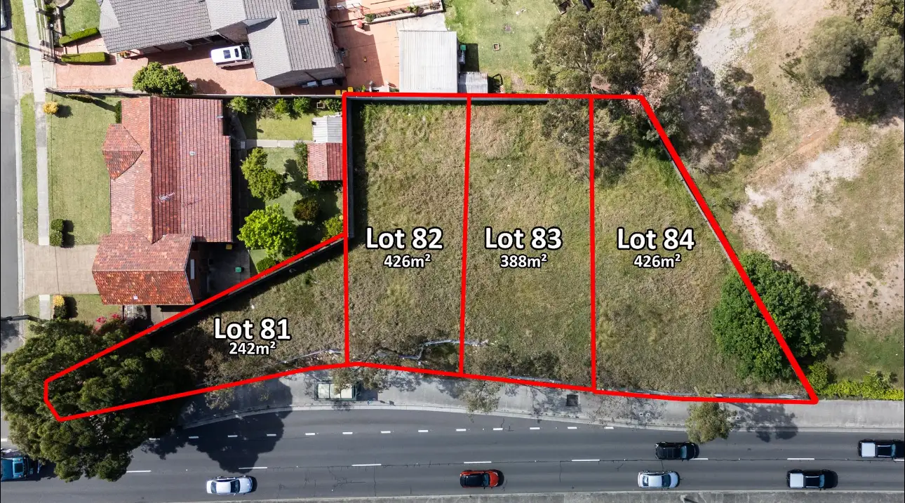 Main view of Homely land listing, 83-89 Hoxton Park Road, Liverpool NSW 2170
