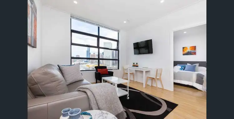 Second view of Homely apartment listing, 1308/339 Swanston Street, Melbourne VIC 3000