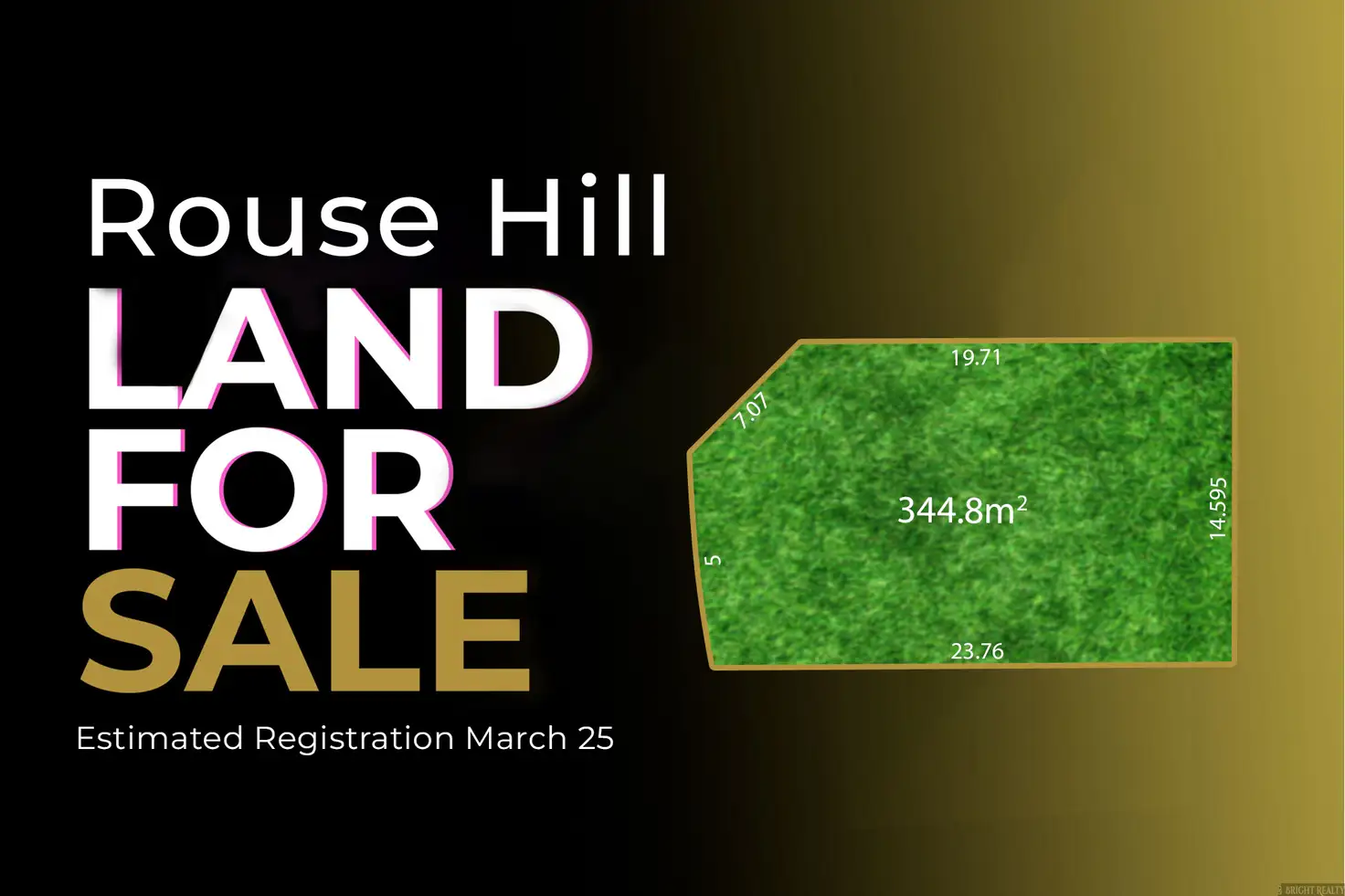 Main view of Homely land listing, Address available on request