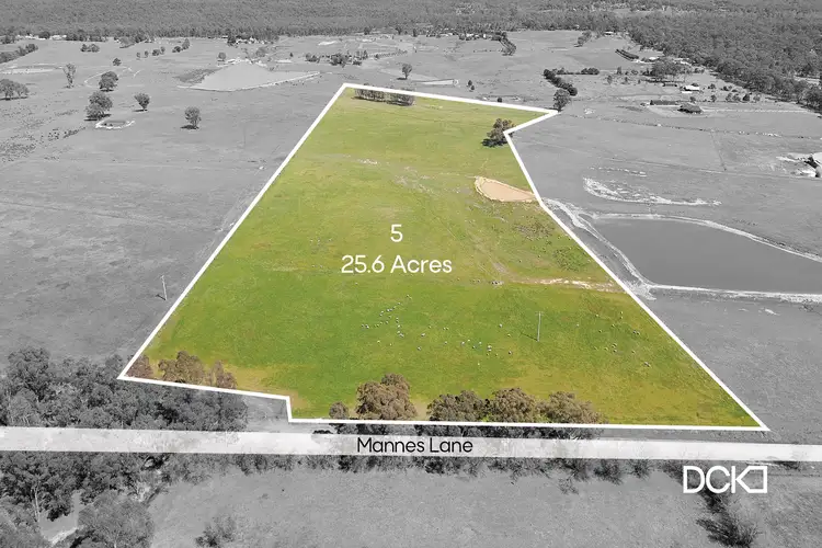 Lot 5, 350 Mannes Lane, Emu Creek VIC 3551
