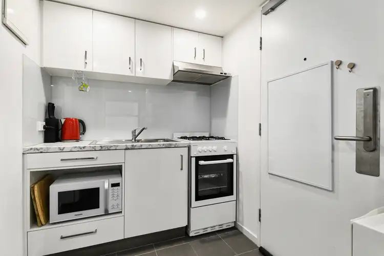 Third view of Homely studio listing, 602/268 Flinders Street, Melbourne VIC 3000