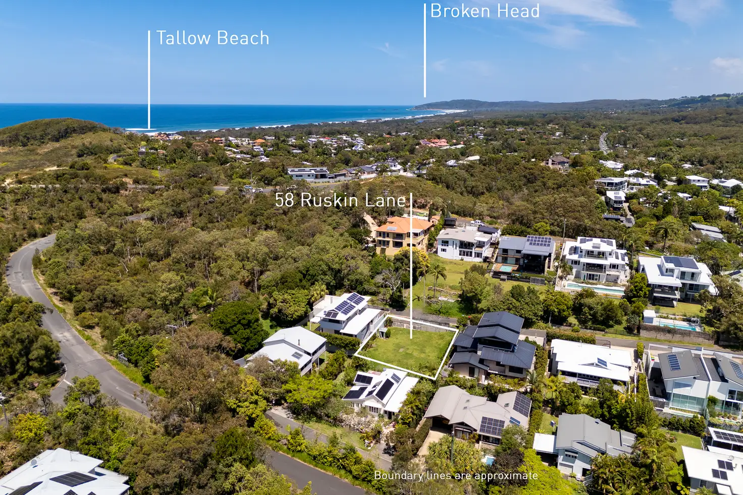 Main view of Homely land listing, 58 Ruskin Lane, Byron Bay NSW 2481