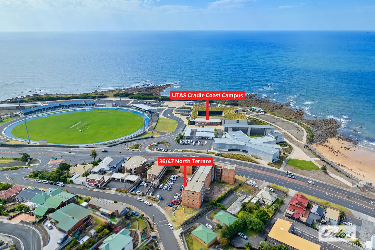 Main view of Homely unit listing, 36/47 North Terrace, Burnie TAS 7320