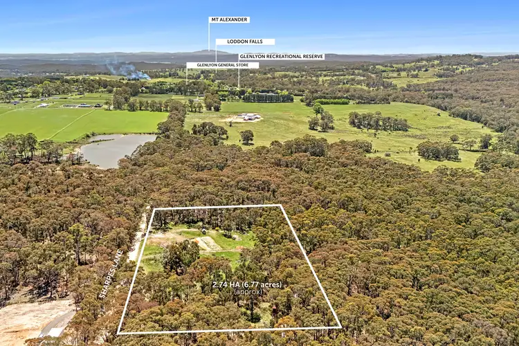 Second view of Homely land listing, 123 Sharpes Lane, Glenlyon VIC 3461