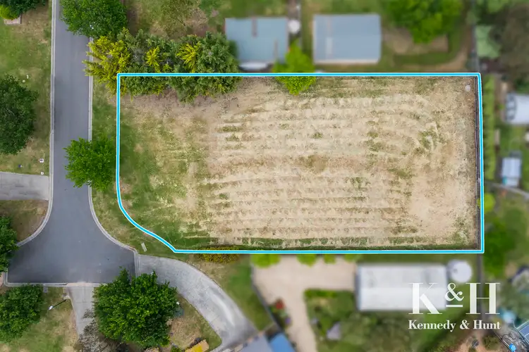 Third view of Homely land listing, 1 Samantha Court, Gisborne VIC 3437