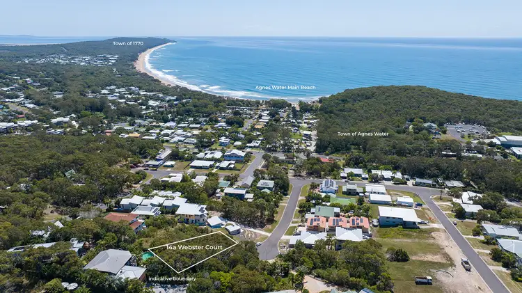 Main view of Homely land listing, 14A Webster Court, Agnes Water QLD 4677