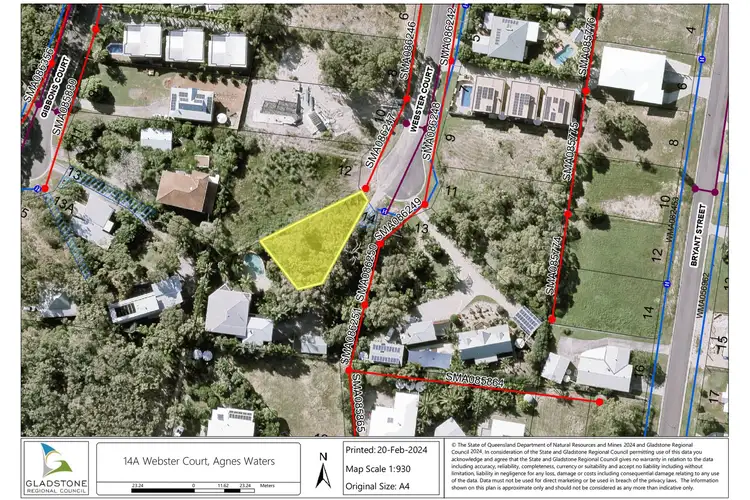 Seventh view of Homely land listing, 14A Webster Court, Agnes Water QLD 4677