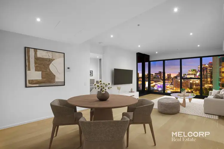 Second view of Homely apartment listing, 1704/9 Power Street, Southbank VIC 3006
