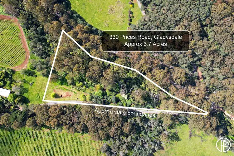 Main view of Homely land listing, 330 Prices Road, Gladysdale VIC 3797