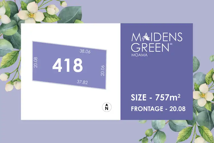 Main view of Homely land listing, LOT 418, 44 Mayflower Drive, Moama NSW 2731