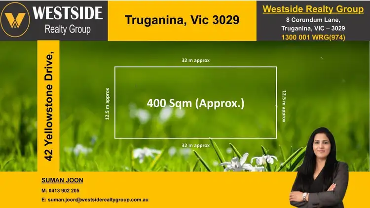 Main view of Homely land listing, 42 Yellowstone Drive, Truganina VIC 3029