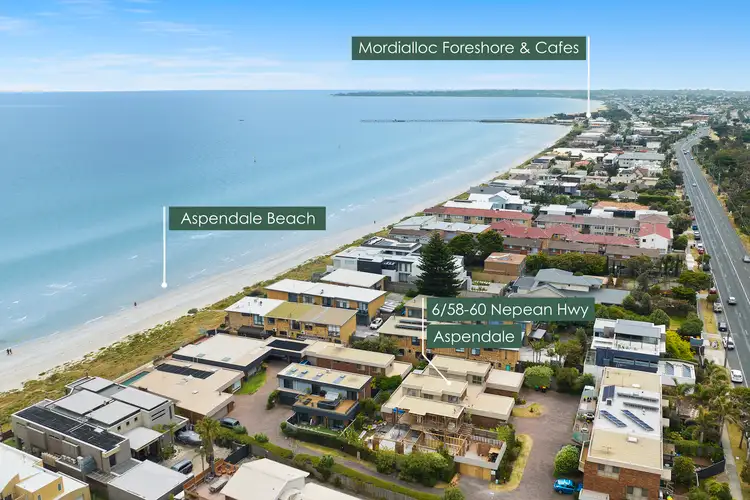 Main view of Homely townhouse listing, 6/58-60 Nepean Highway, Aspendale VIC 3195