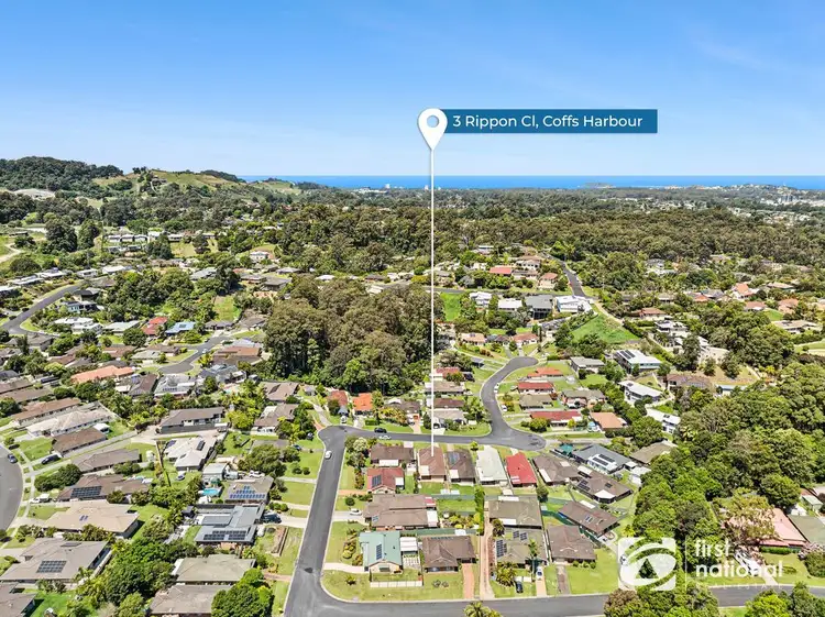 Main view of Homely house listing, 3 Rippon Close, Coffs Harbour NSW 2450