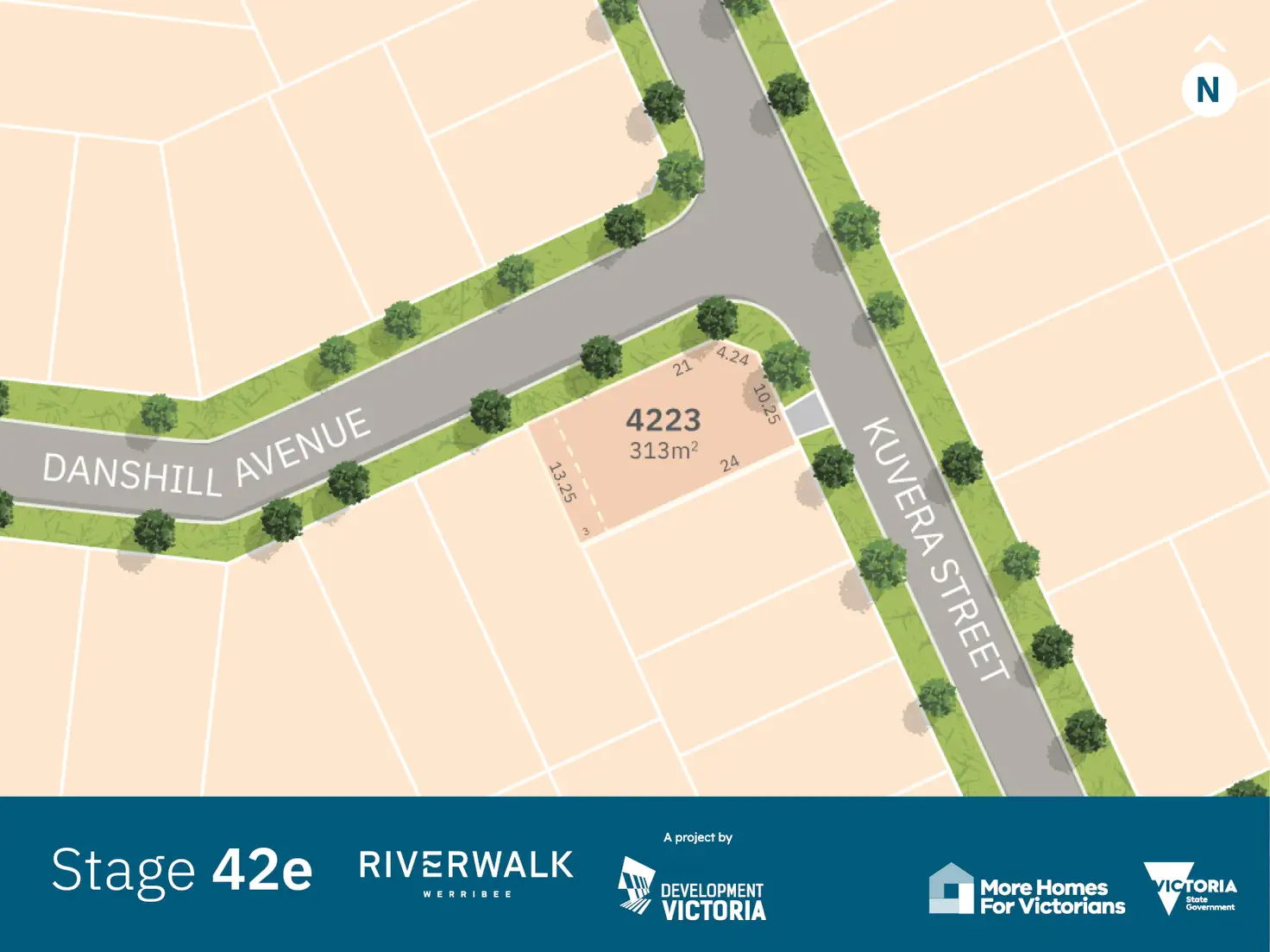 Main view of Homely land listing, LOT 4223 Kuvera Street, Werribee VIC 3030