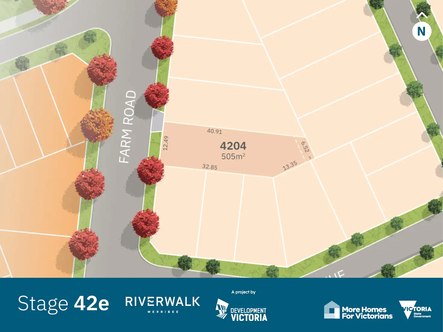 Main view of Homely land listing, LOT 4204 Farm Road, Werribee VIC 3030